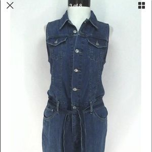 BNWT LEVIS DENIM JUMPSUIT, MEDIUM